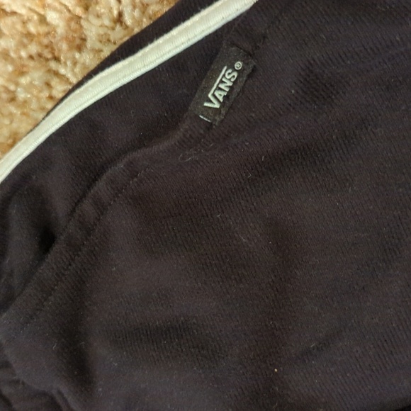 Vans Micro Mini Shorts Women's Size Small Black White Pockets - Picture 2 of 8